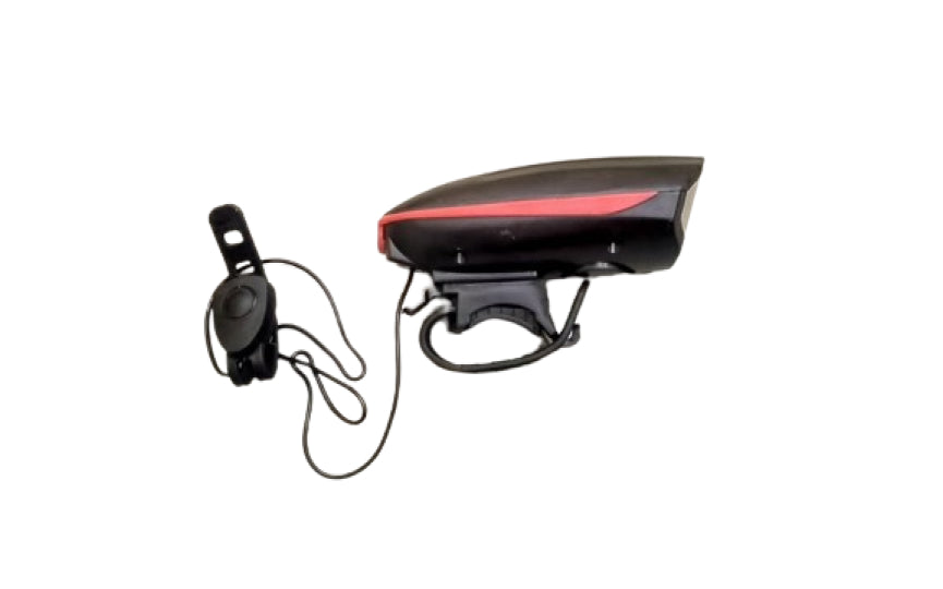 Bicycle Light with Super Loud Horn | USB Rechargeable & Waterproof